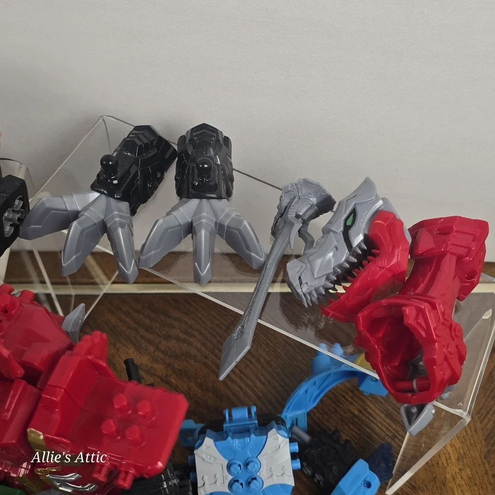 Bandai Power Rangers Dino Fury Ryusoulger DX Megazord Figures Ryusoul Keys Lot